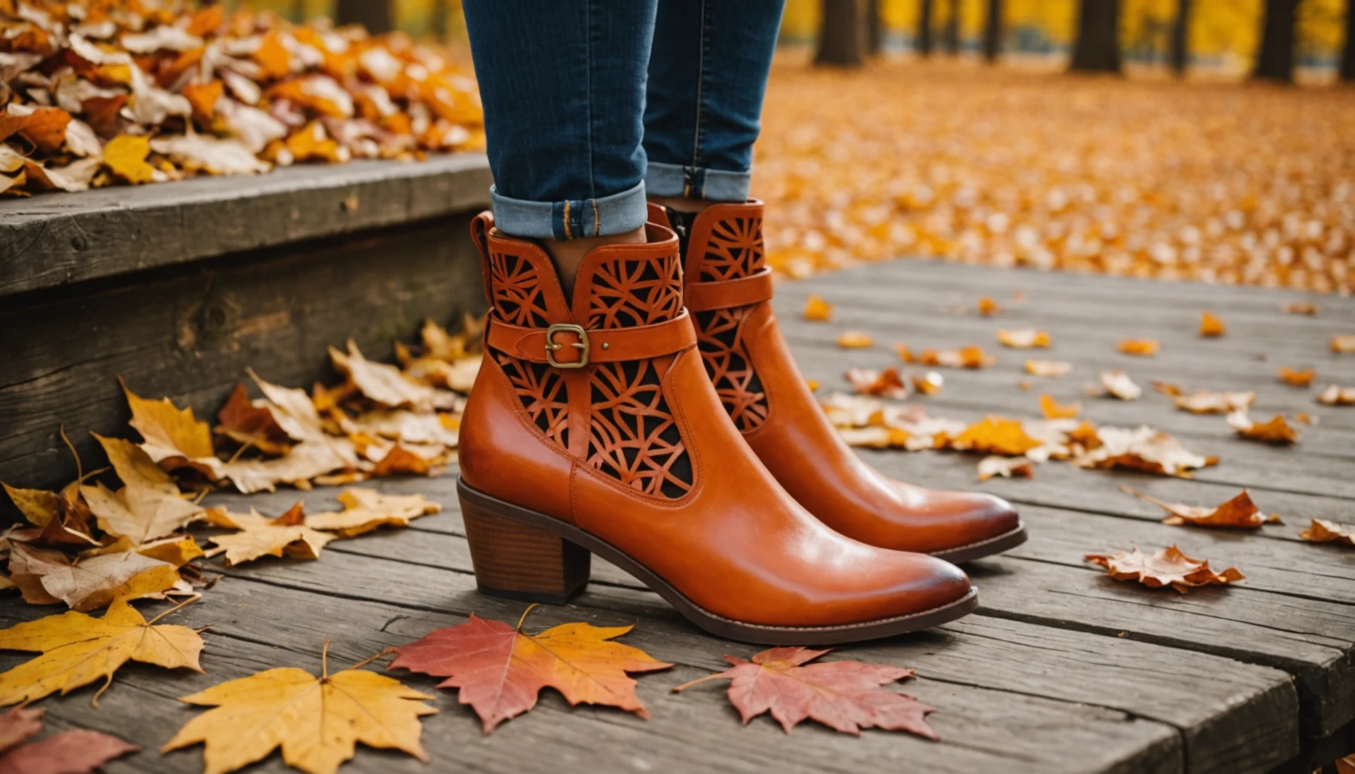 bottines ajourées